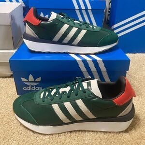 adidas Originals Country XLG Shoes Men Nylon Suede Sneakers ID5811 Sz 10, 10.5